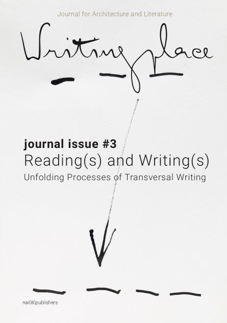 Writingplace Journal for Architecture and Literature 3